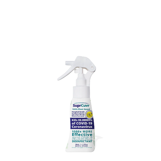 Suprcuvr™ 80ml spray disinfectant - Carton of 12 TGA Registered - ALL NATURAL -COVID19 KILLER